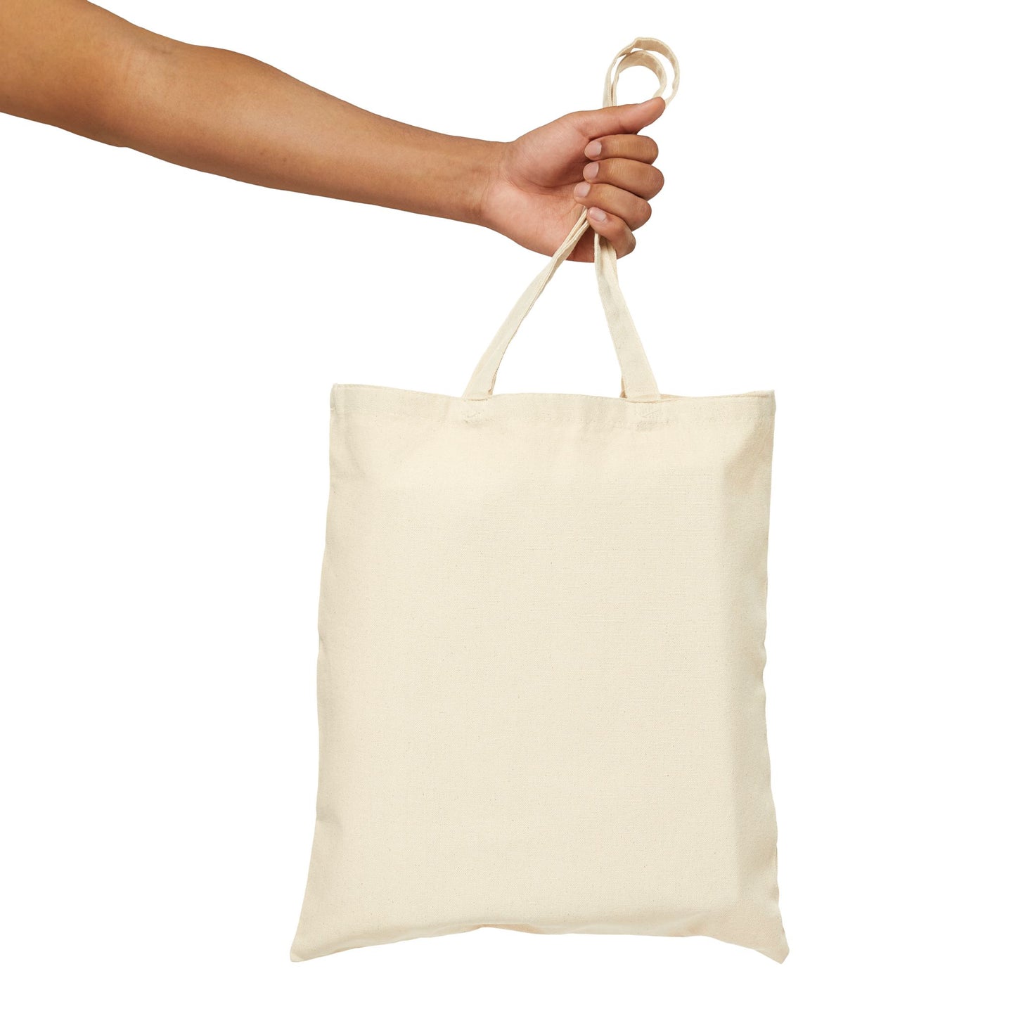 Canvas Tote Bag — 'Shroom for Improvement' Funny Mushroom Tote for Grocery, Market & Eco-Friendly Shopping