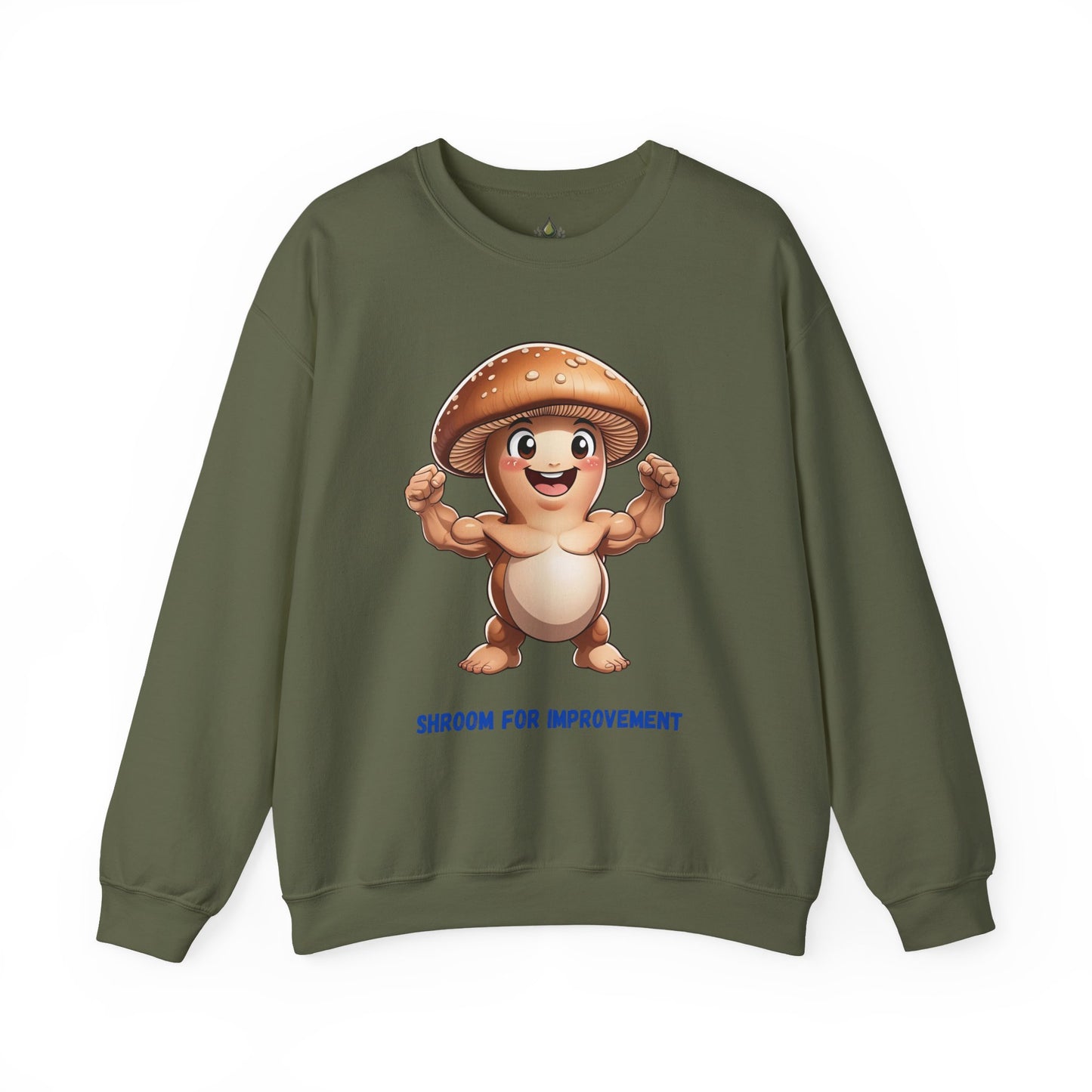Shroom for Improvement Crewneck Sweatshirt (SHIPS FREE)