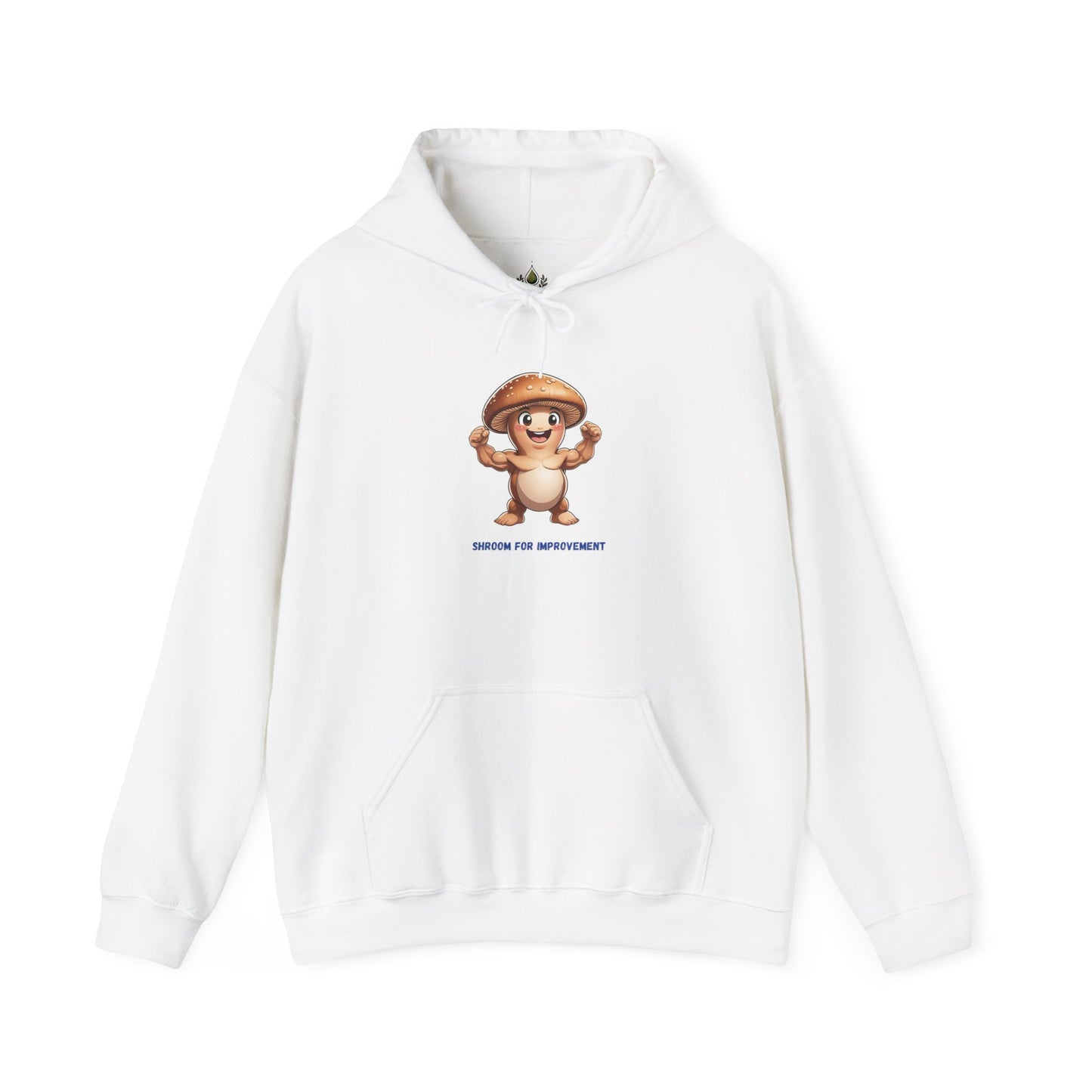 Shroom For Improvement Funny Mushroom Character Hoodie (SHIPS FREE)