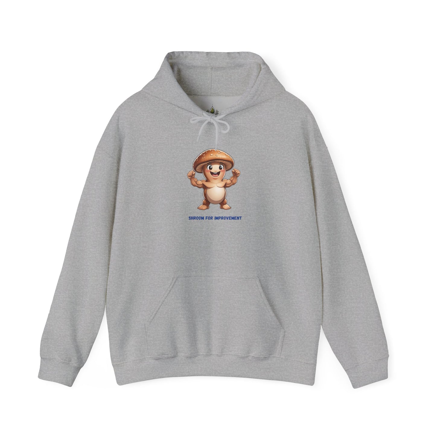 Shroom For Improvement Funny Mushroom Character Hoodie (SHIPS FREE)