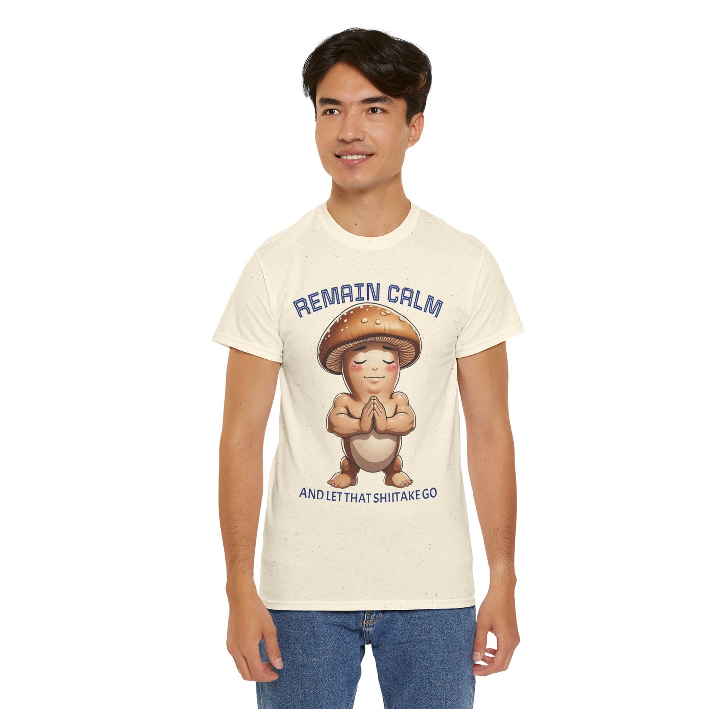 Funny Mushroom Tee - Unisex Heavy Cotton