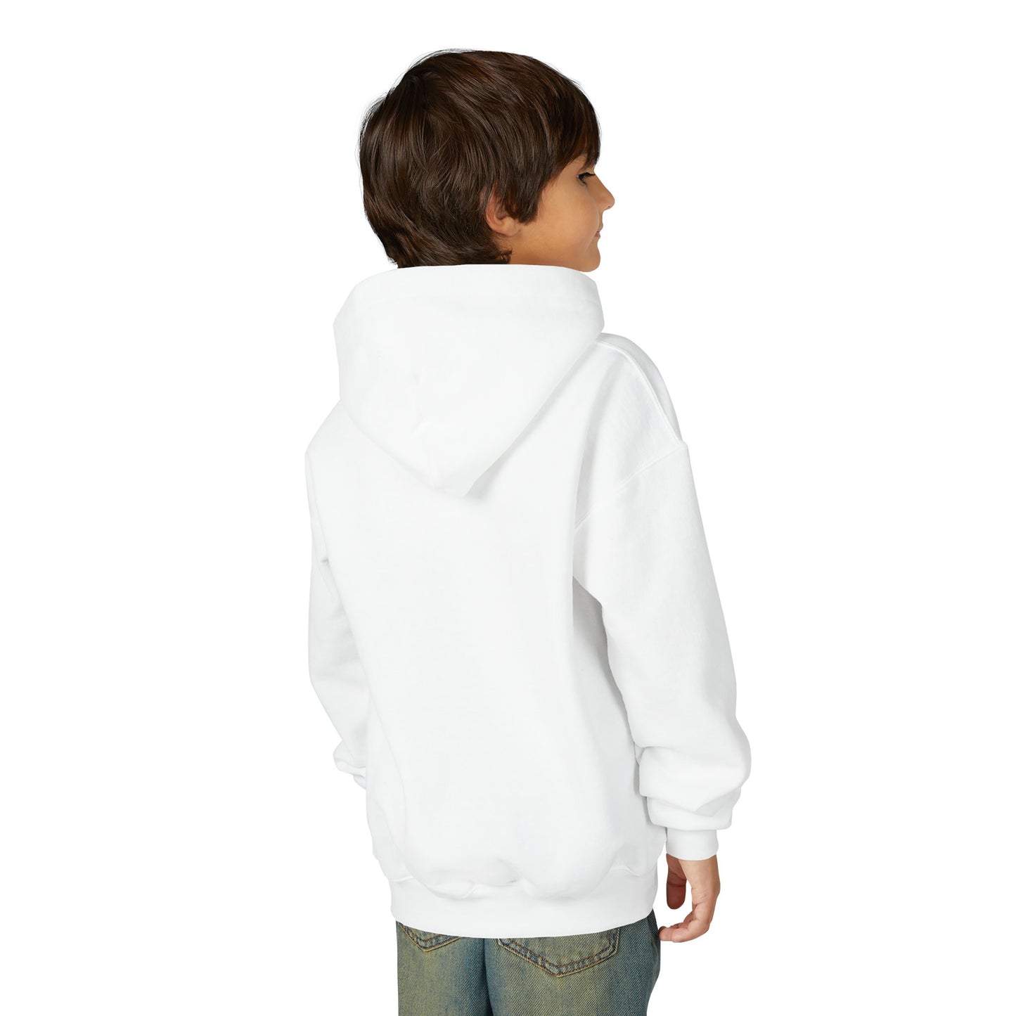 Youth Hoodie — "Cultivated to Spore-fection" Cute Mushroom Cartoon Personalized Hooded Sweatshirt