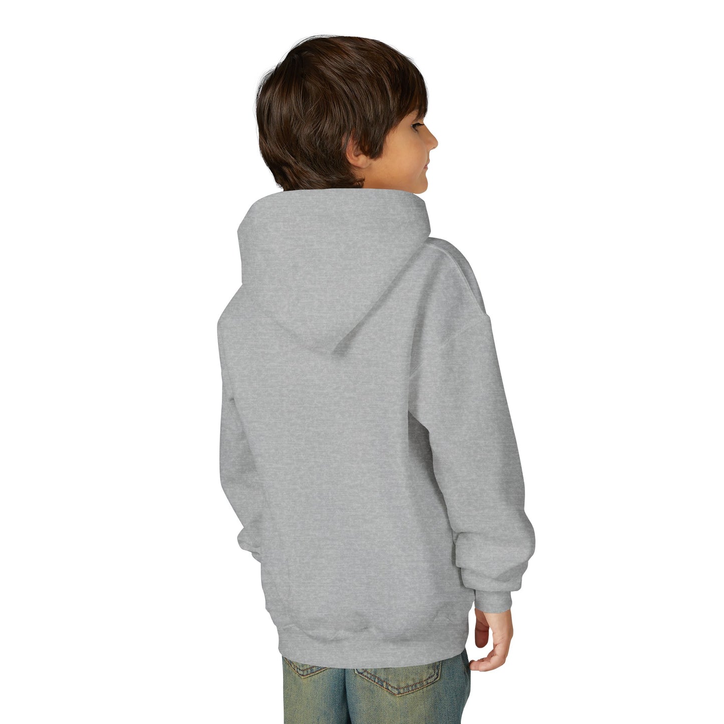 Youth Hoodie — "Cultivated to Spore-fection" Cute Mushroom Cartoon Personalized Hooded Sweatshirt