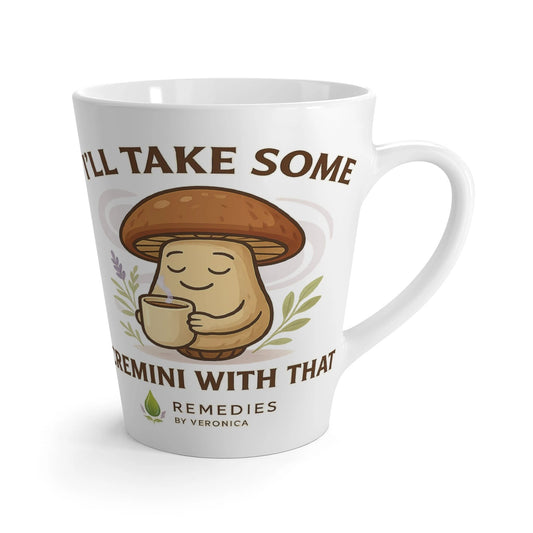 Cozy Mushroom Latte Mug | Cute Coffee Cup, Gift for Coffee Lovers, Home Décor, Unique Kitchenware, Funny Mug by Printify