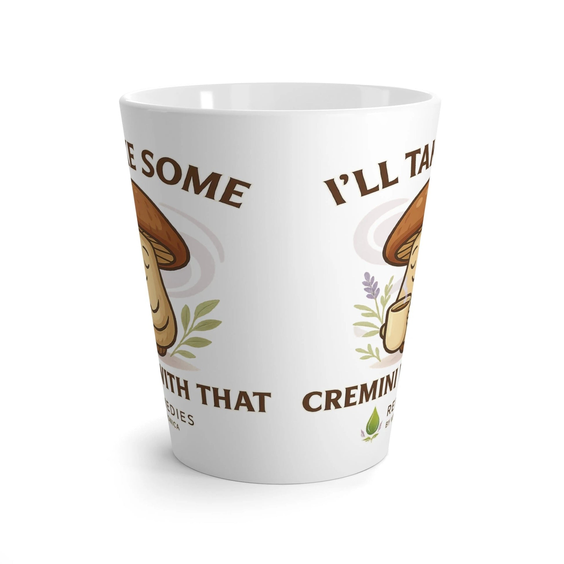 Cozy Mushroom Latte Mug | Cute Coffee Cup, Gift for Coffee Lovers, Home Décor, Unique Kitchenware, Funny Mug by Printify