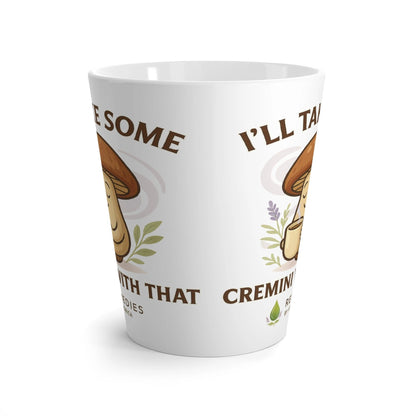 Cozy Mushroom Latte Mug | Cute Coffee Cup, Gift for Coffee Lovers, Home Décor, Unique Kitchenware, Funny Mug by Printify