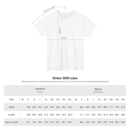 “Funny Mushroom Tee – Remain Calm & Let That Shiitake Go” - Unisex Heavy Cotton by Printify