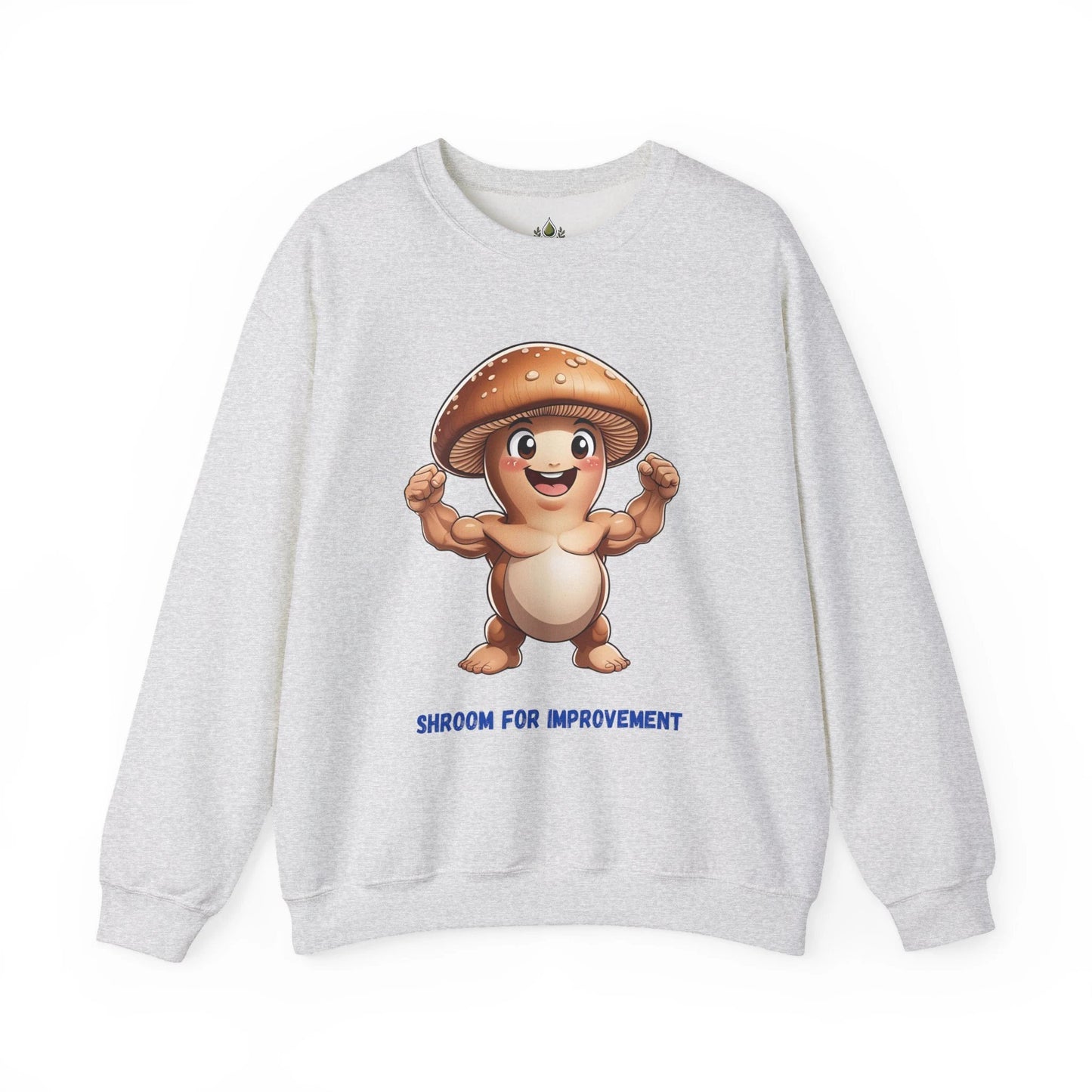 Shroom for Improvement Crewneck Sweatshirt by Printify