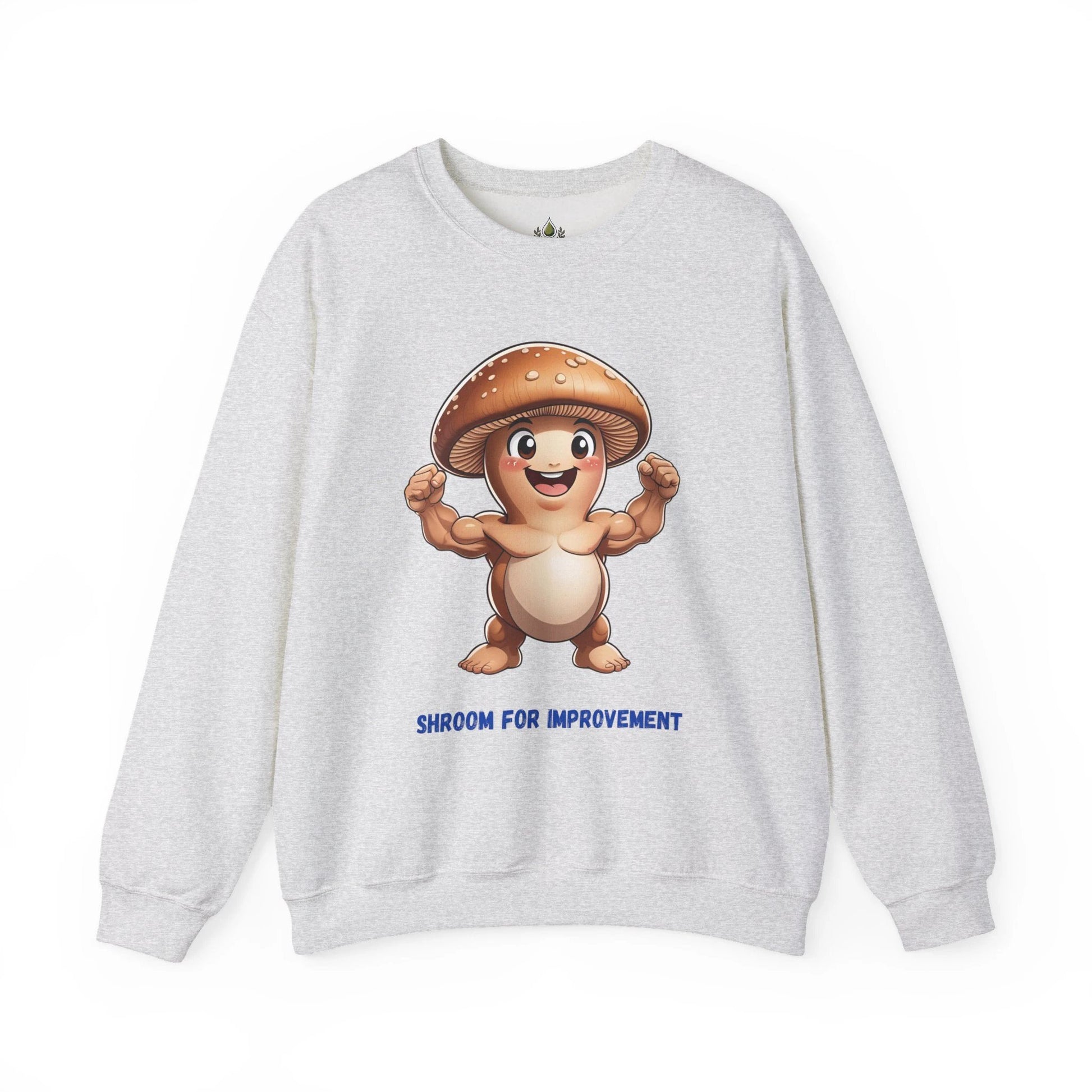 Shroom for Improvement Crewneck Sweatshirt by Printify
