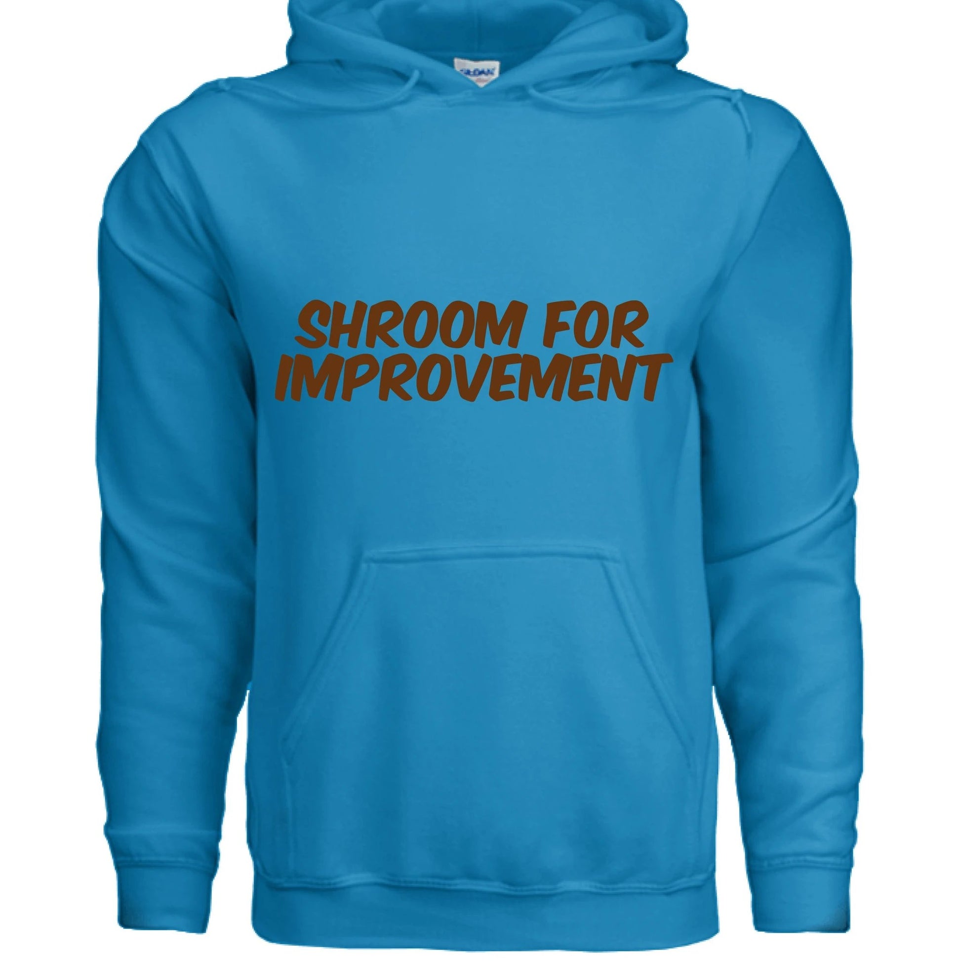 Shroom For Improvement Funny Hoodie by Remedies By Veronica