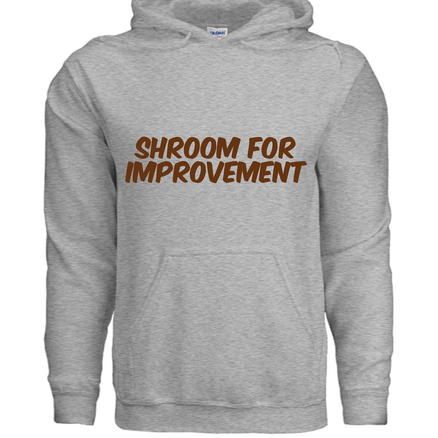 Shroom For Improvement Funny Hoodie by Remedies By Veronica