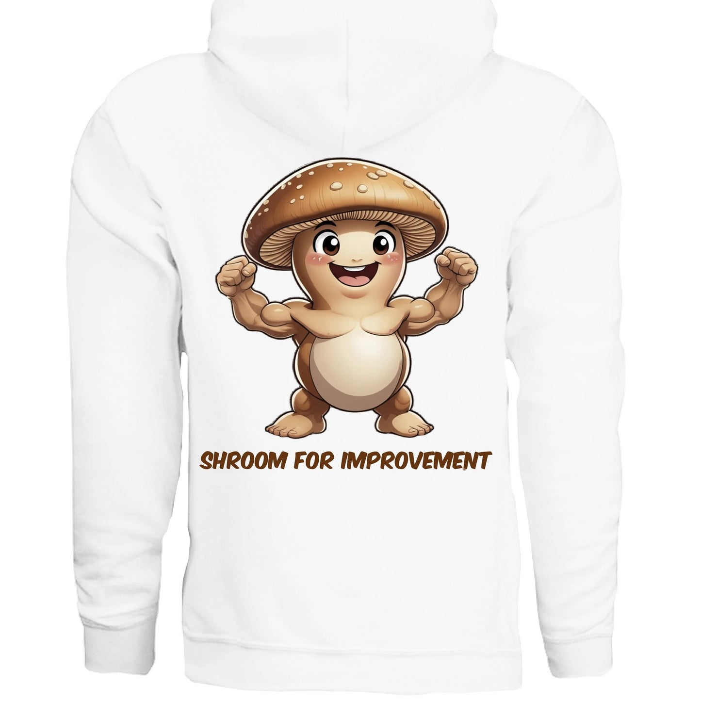 Shroom For Improvement Funny Hoodie by Remedies By Veronica