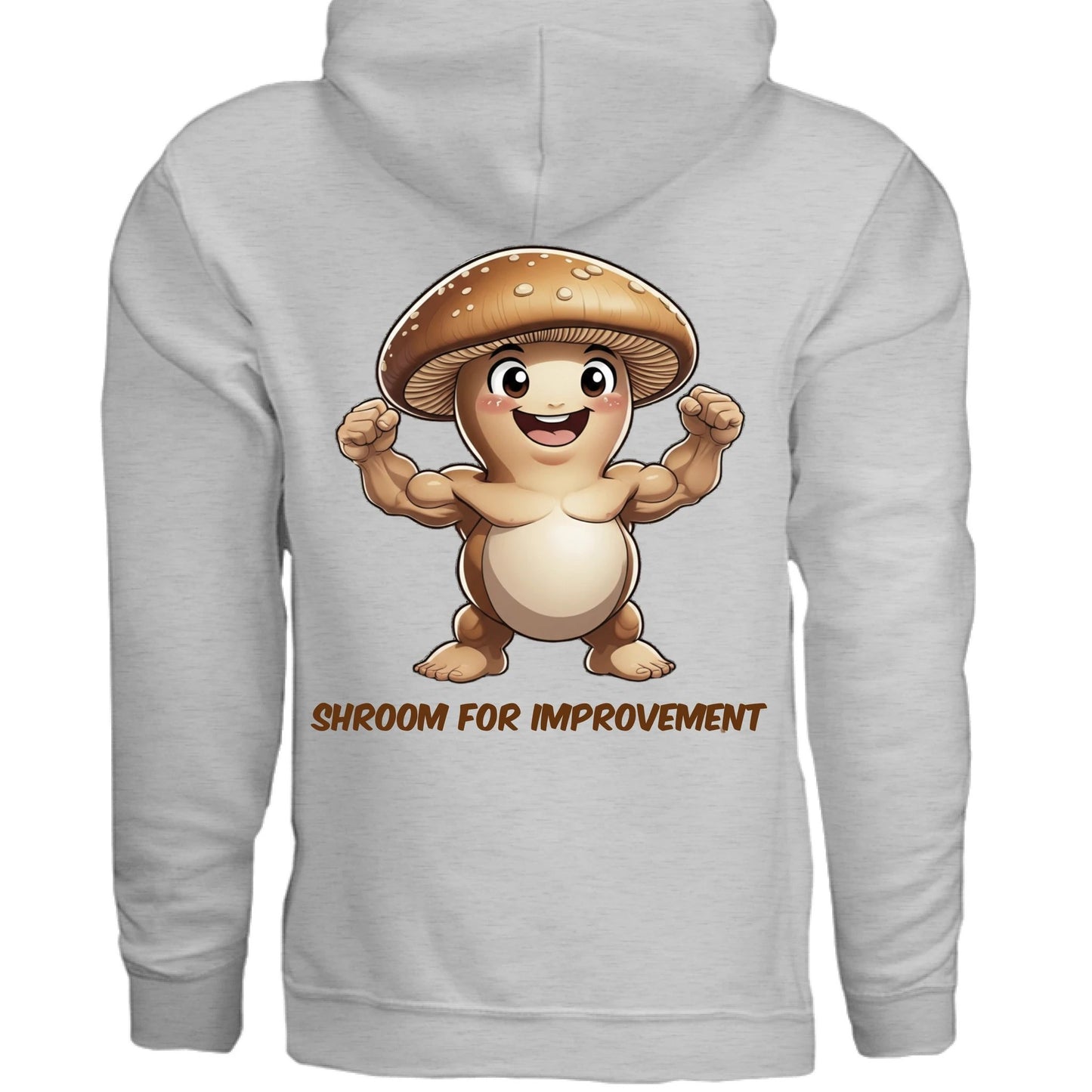 Shroom For Improvement Funny Hoodie by Remedies By Veronica